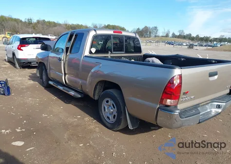 2007 Toyota Tacoma из США, поврежденный, VIN 5TETX22N97Z387008